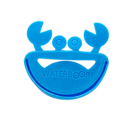Cute Crab/Leaf-Shaped Children's Handwashing Faucet Extension, Baby Hygiene Water Guide Shelf Model