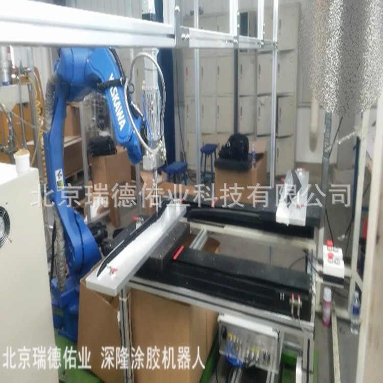 工业涂胶机器人 涂胶机器人集成系统  涂胶平台六轴机器人非标
