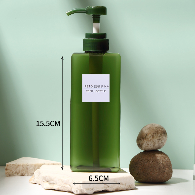 Carré vert foncé 650ml
