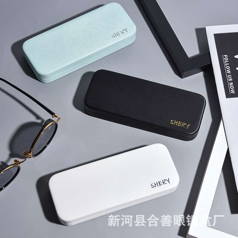 Glasses Case Wholesale Girl Lightweight Portable Pressure-proof Boys Retro Myopia Optical Creative Simple Sunglasses Eye Box