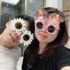 Foreign Trade Source Strange Mirror Player Girlfriends Apocalypse Party Glasses Birthday Glasses Cake Decoration Sun Sunglasses
