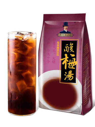 Instant Sour Plum Soup, Sour Plum Powder for Beverage, Fruit Juice Powder Beverage, Sour Plum Soup Raw Material for Drinking, Commercial Use 1kg