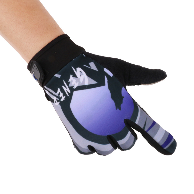 Nueva primavera y verano para hombres y mujeres deportes fitness guantes largos guantes de entrenamiento de ciclismo al aire libre guantes transpirables de pantalla táctil