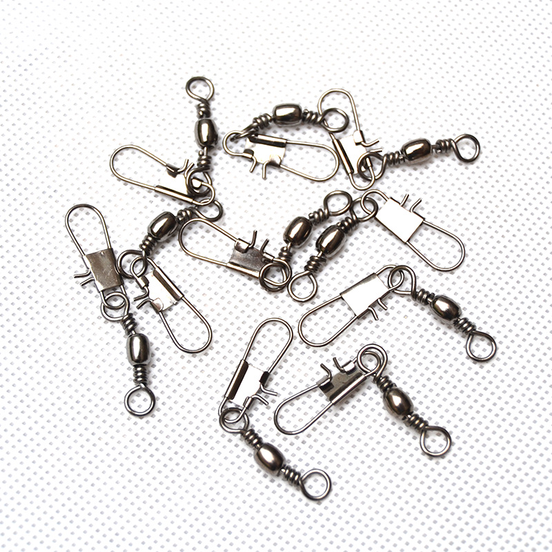 Pin connector type B 1-14 quick swivel eight-character ring fishing…