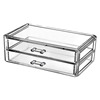 Transparent dressing table, table storage box, acrylic brush for skin care