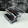 Transparent dressing table, table storage box, acrylic brush for skin care