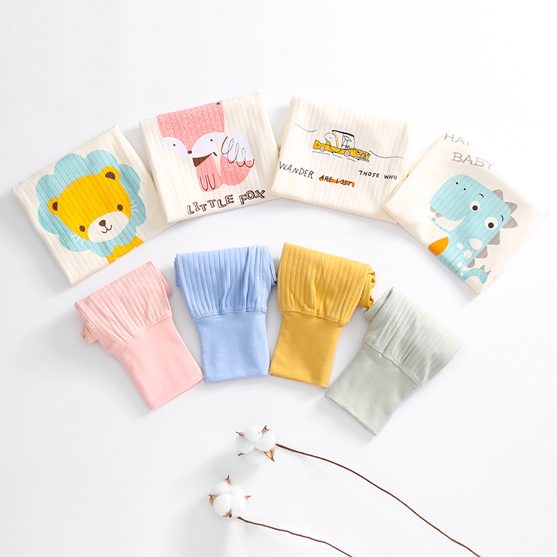 Children's Autumn and Winter Pure Cotton Underwear Set for Boys and Girls Aged 1-5, Thickened and Warm Home Wear