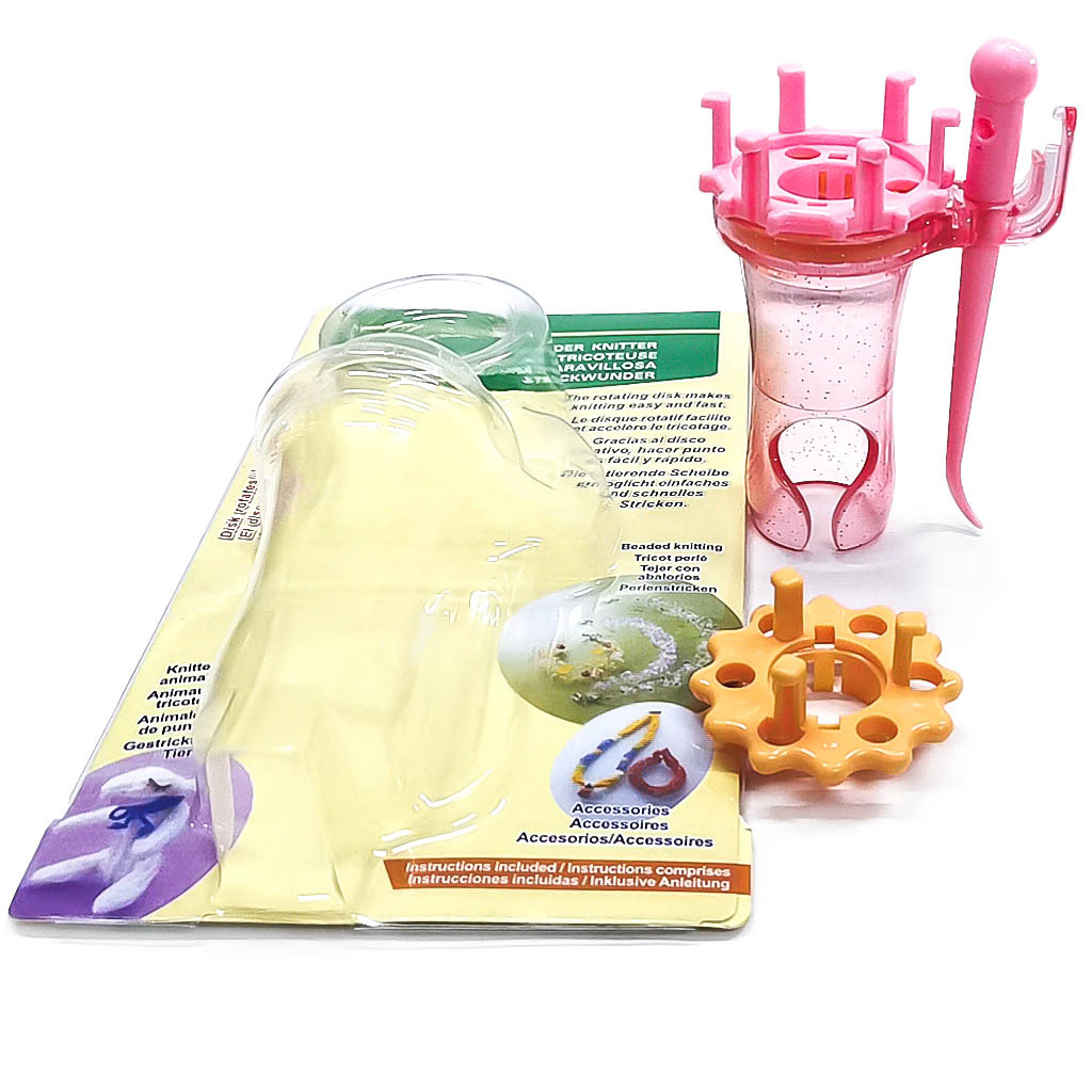 Herramientas de tejer DIY especial Pulsera Plástico transparente trenzado cuerda dispositivo