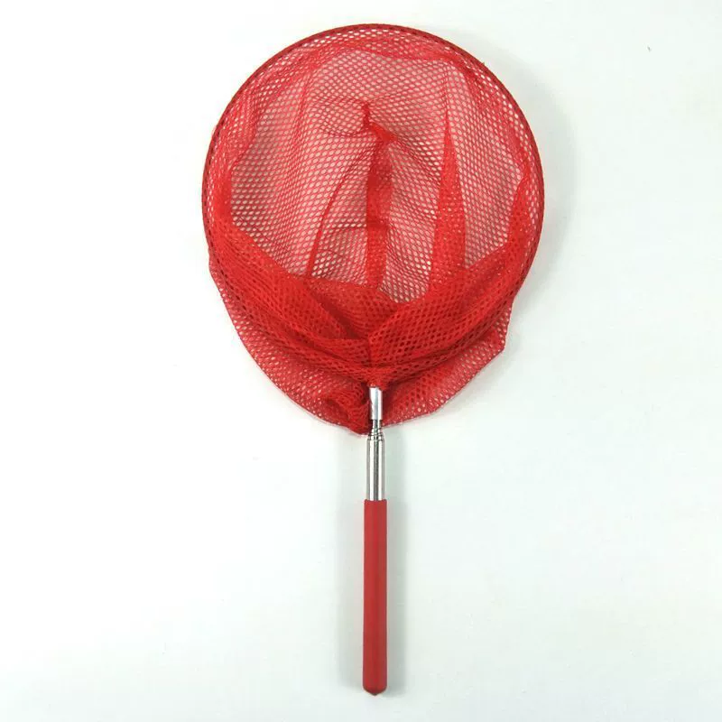  telescopic travel fishing net stainless steel for fishing, family style