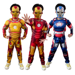 Iron Man Clothes Children's Muscle Costumes Cosplay Ball Party Marvel Performance Costumes Iron Man
