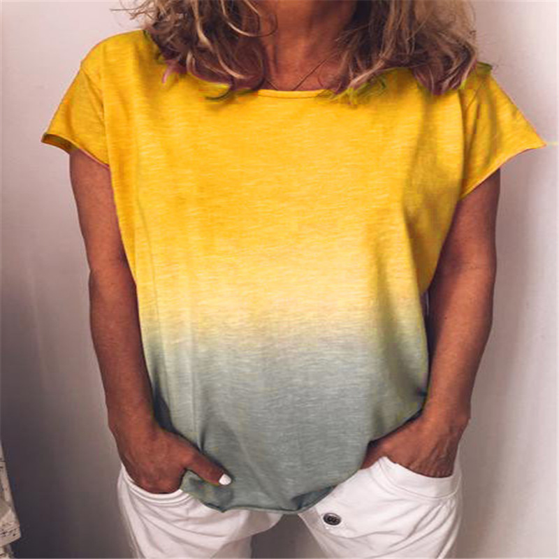 Yellow, with short sleeve