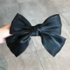 Black hairpin with bow, 20cm
