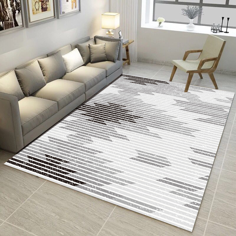 Alfombra nórdica, tapete para la sala de estar, alfombra de fácil cuidado para el hogar, tapete para sofá y mesita de noche, alfombra grande para dormitorio que cubre toda la superficie.