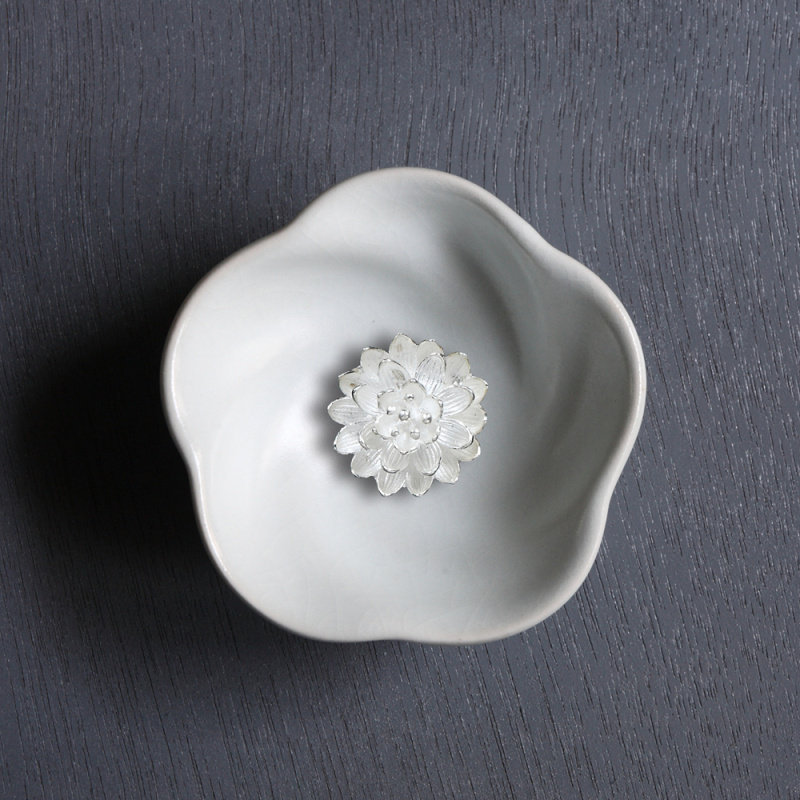 루야오 매화 실버 연꽃