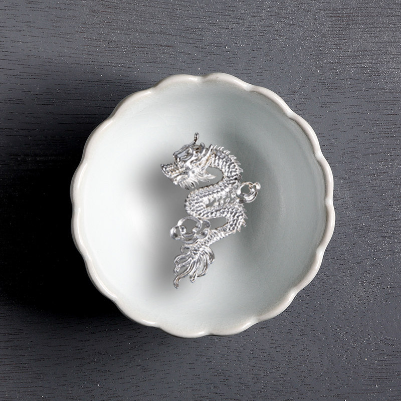 루 가마 늑골 실버 용