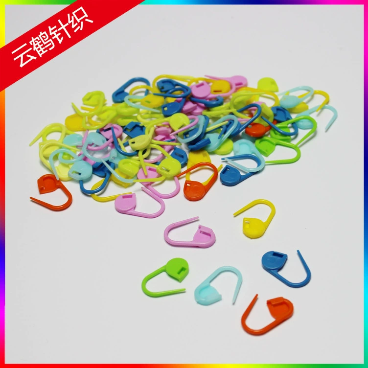 Yunhe вязание\пластиковые маленькие пуговицы вязание ручной работы пуговицы для разметки шерстяной свитер инструменты для вязания