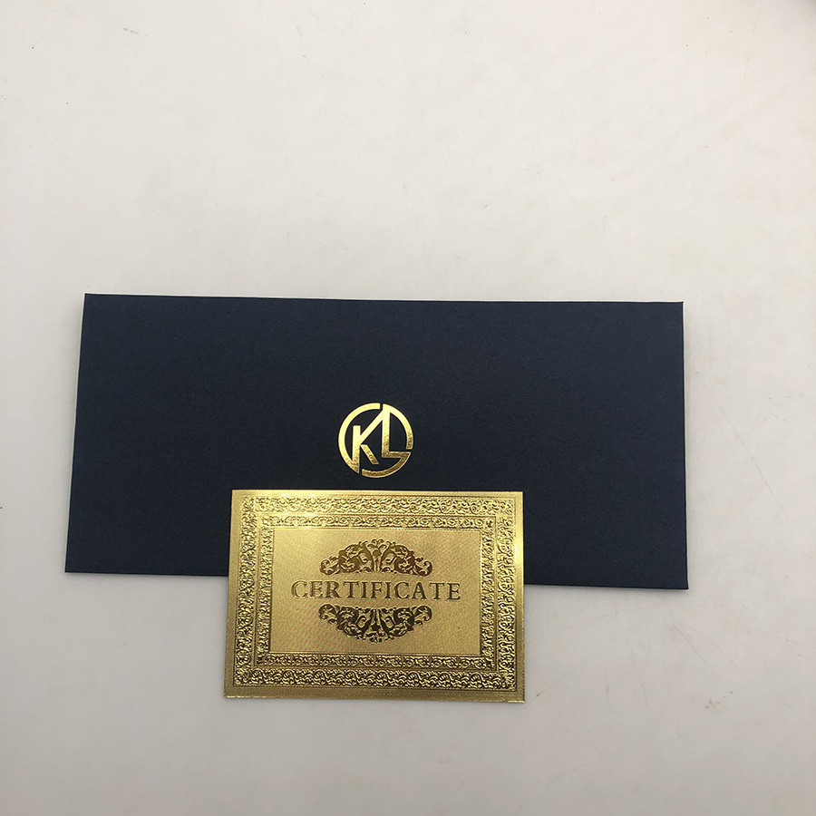 인증서 봉투 세트