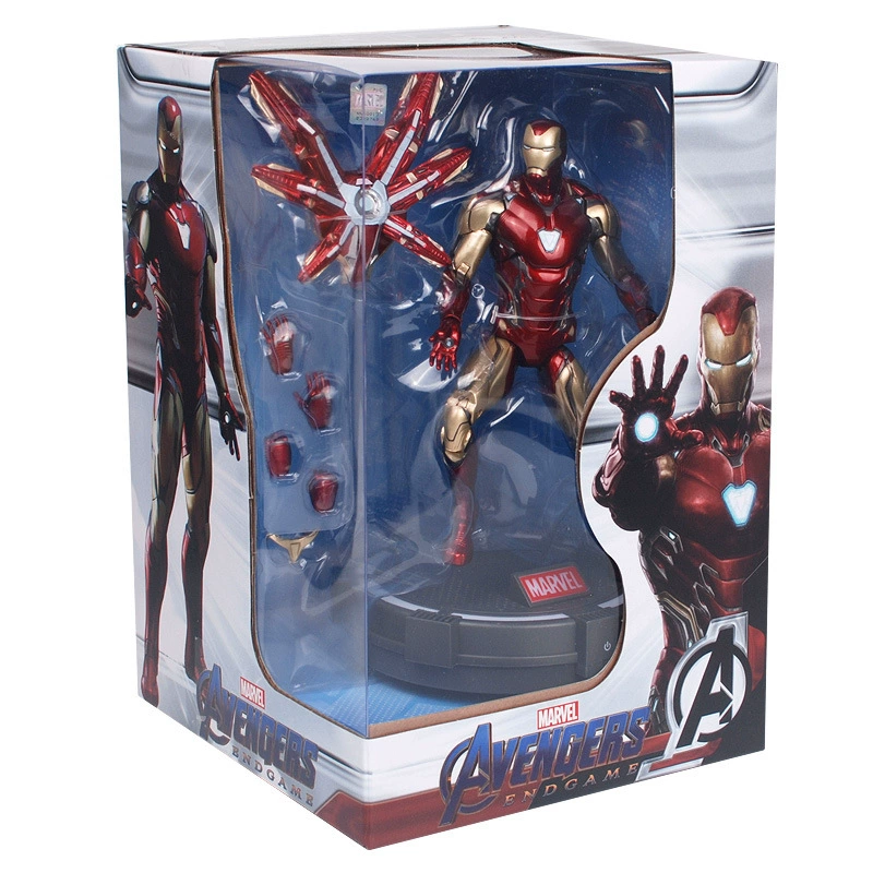 The Avengers, светящаяся минифигурка, игрушка, Железный человек, Marvel