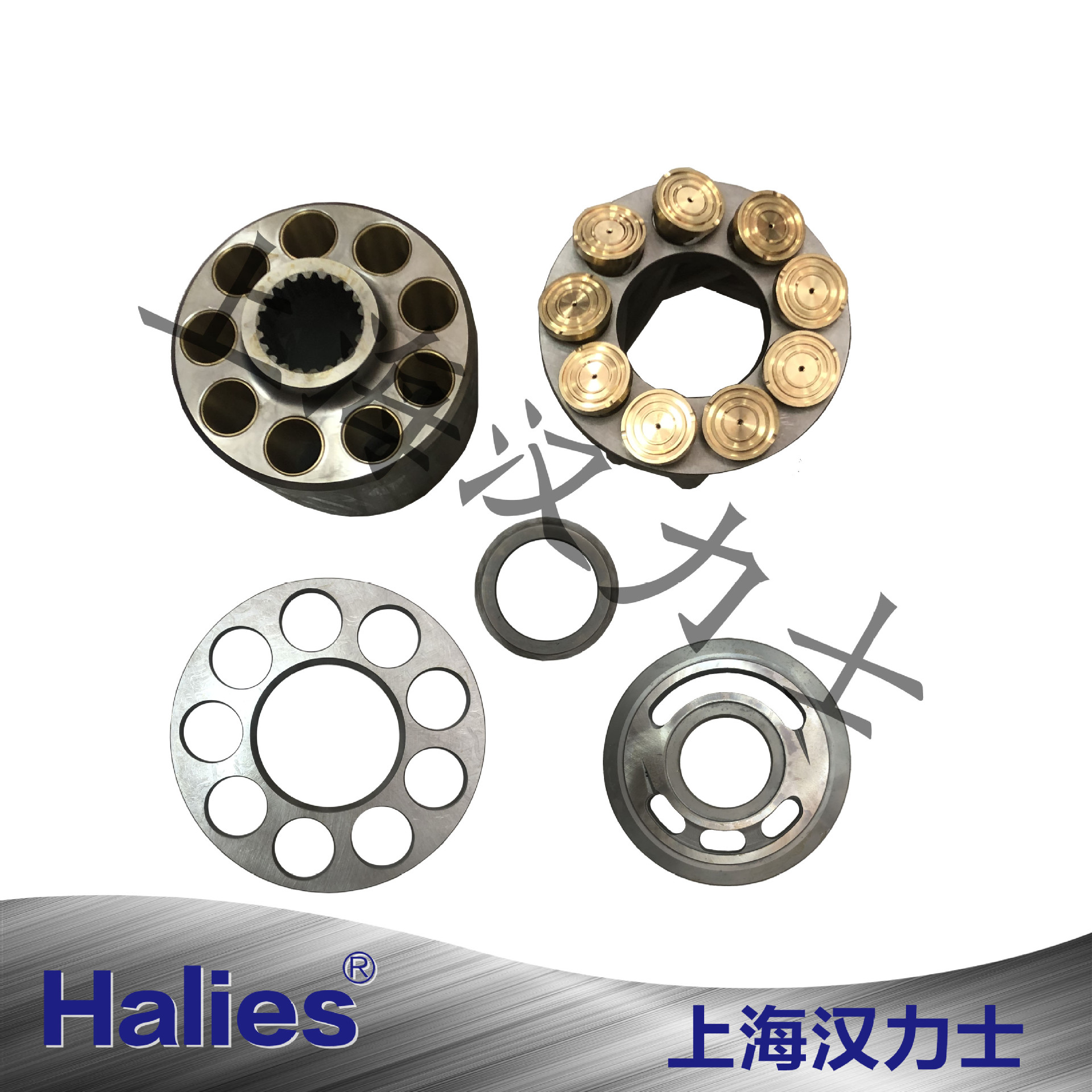 适用  REXROTH 力士乐 A4VSO125缸体、柱塞、配油盘等液压泵配件