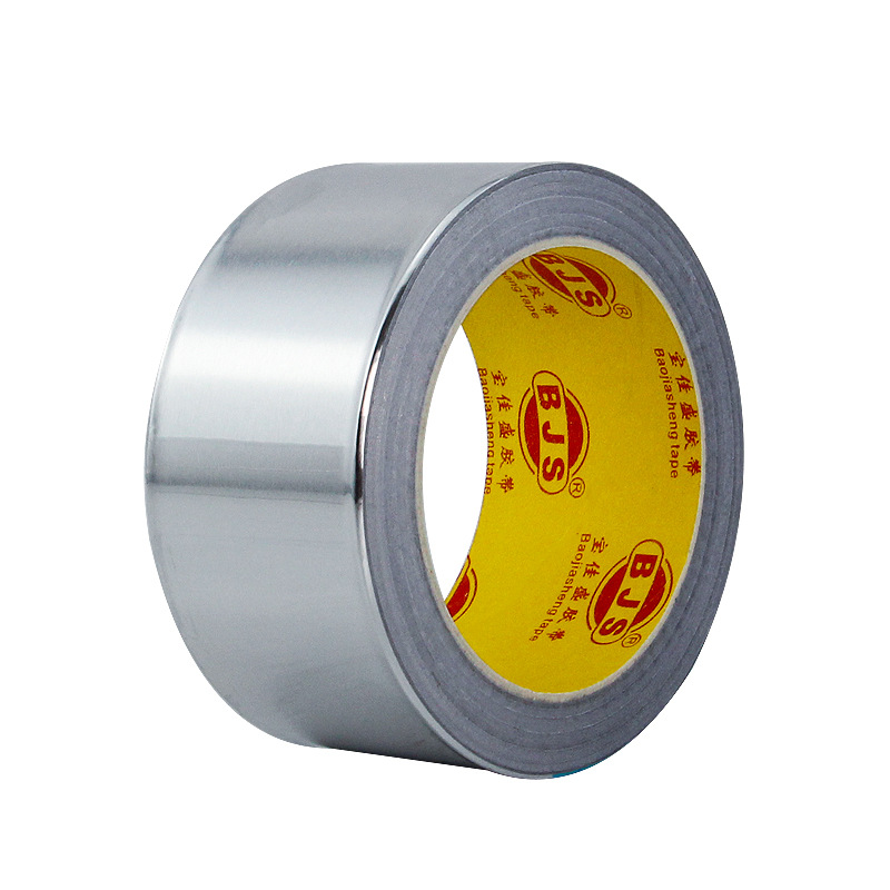Cinta de papel de aluminio resistente a altas temperaturas resistente al fuego impermeable anti-envejecimiento techo aislamiento térmico blindaje fuerte y débil cinta de papel de estaño eléctrico 1-2