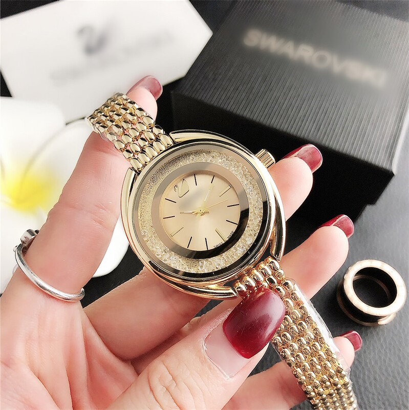 Mobile rhinestone bracelet watch tremolo with best selling compact and exquisite versatile women's quartz watch vintage