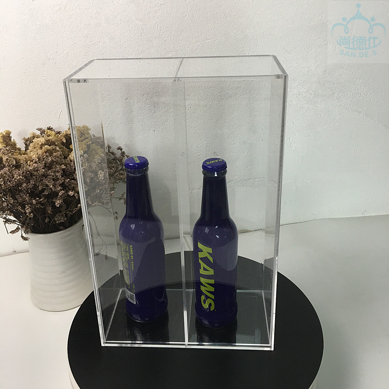 惠州工厂亚克力单格双格三格酒盒有机玻璃盒子红酒饮料盒礼盒