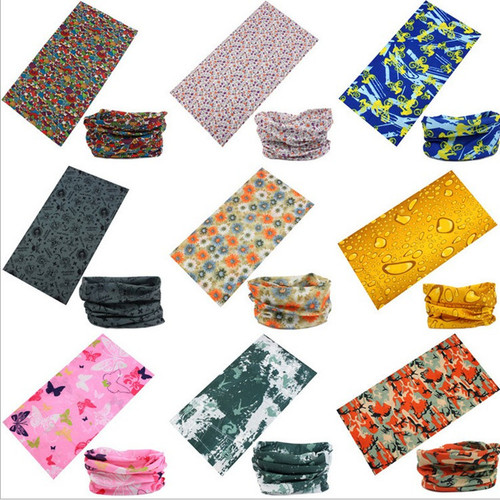 Variety of skull headscarf cycling mask warm scarf ski Halloween props multi-functional seamless magic headscarf