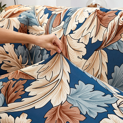 Sofa cover all-inclusive swastika fabric four-season elastic sofa cushion leather sofa towel single full cover combination universal type