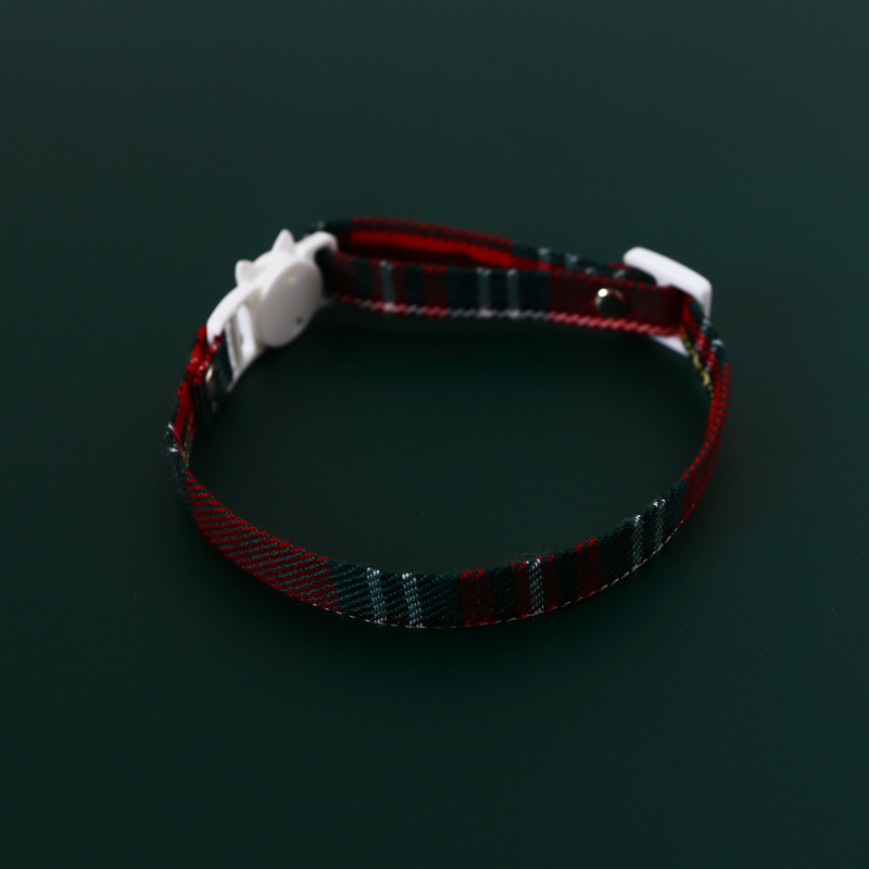 Amazon Navidad campana cuadrada corbata gatos perros collar botón collar accesorios arco perros