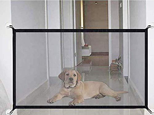 Valla de aislamiento para mascotas valla transparente ventana balcón valla de protección de seguridad red de aislamiento portátil plegable valla para perros