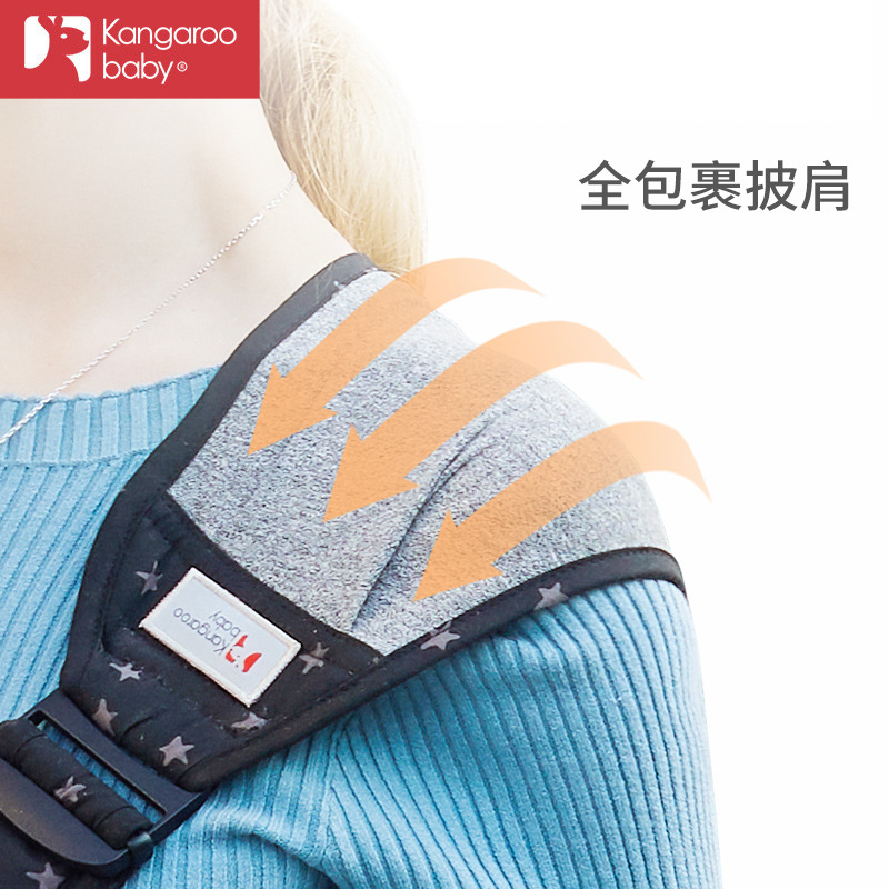 カンガルーの子供の携帯用の肩の背もたれは簡単です。