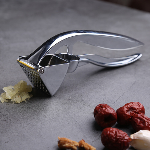 Sanzheng garlic press zinc alloy garlic pounder silicone garlic peeler stainless steel manual garlic press garlic peeler