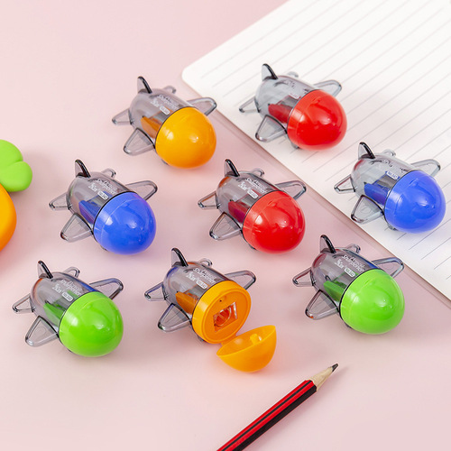 Children's creative pencil sharpener, pencil sharpener, pencil sharpener, cute cartoon primary school student pencil sharpener, school supplies