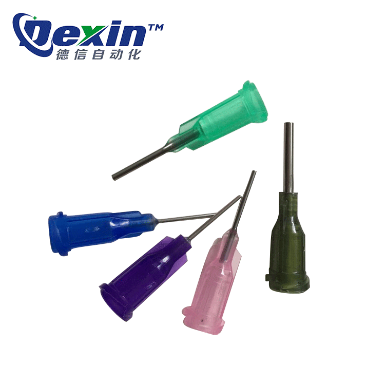 点胶针头 双螺纹点胶针头 塑料底座针头32g针头