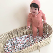 童装2024秋款婴儿打底棉儿童睡衣男女宝宝家居服女童秋装中小童