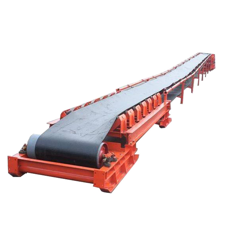 Customized Belt Conveyor Grain Industry Coal Stone Large Production Workshop Assembly Line Conveying Equipment