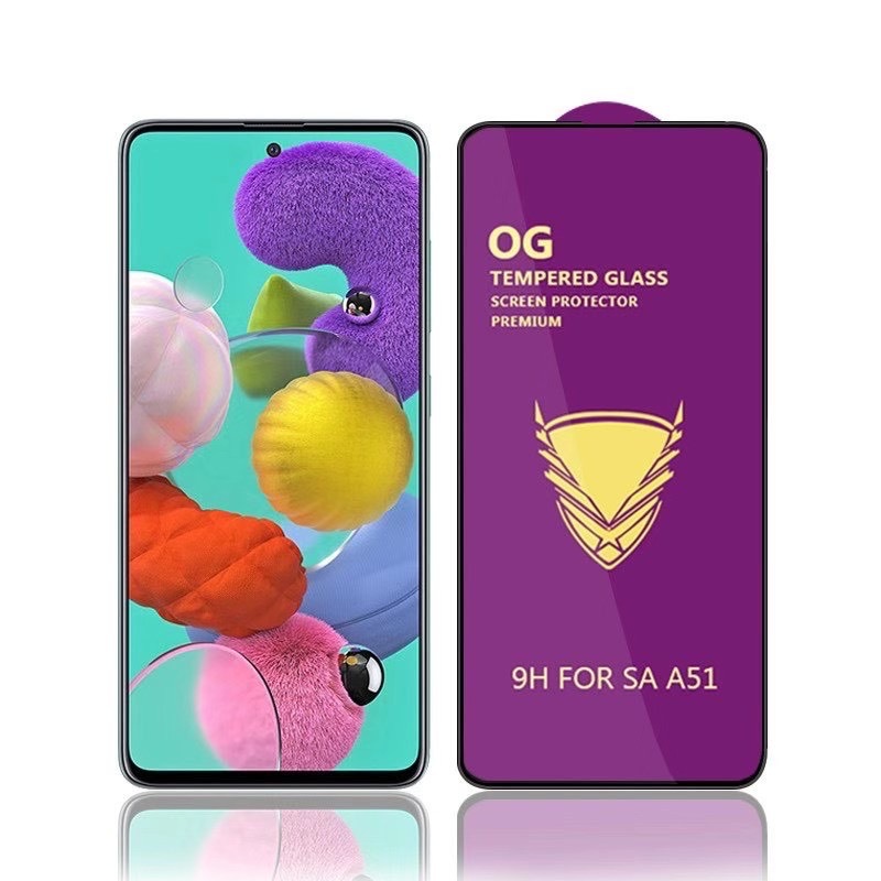 Suitable for Samsung A51 Tempered Film SamsungA71 Anti-static Tempered Film A20S A30S Tempered Film for Mobile Phone