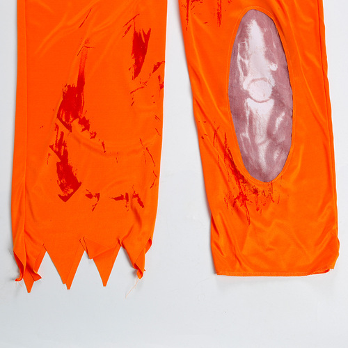 Halloween cos convict uniform performance costume adult American prison convict uniform performance costume