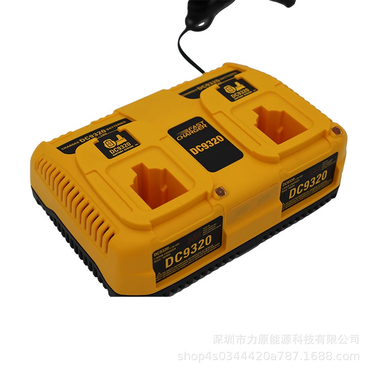 DC9320 совместим с батареей никель-хром DEWALT Dewei DC93107.2V-18V, двойной порт зарядного устройства