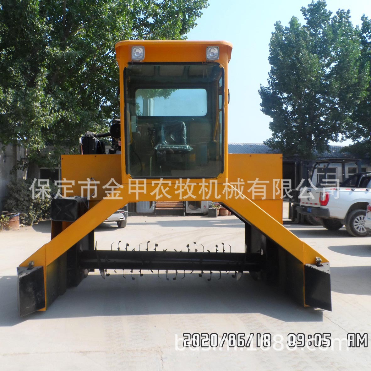 物美价廉优牛粪生产有机肥翻堆机