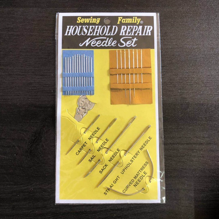 24 ручные швейные иглы костюм желтая доска акупунктура иглы для вышивания кожаная игла золотой хвост многофункциональные ручные швейные иглы