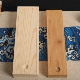 木盒;收纳盒;餐用托盘