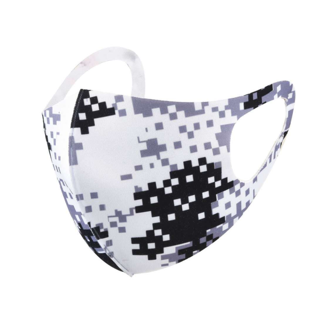 Máscara negra para hombres y mujeres Celebridad de Internet mismo estilo a prueba de sol transpirable lavable válvula de respiración de algodón dibujos animados para niños máscara a prueba de sol