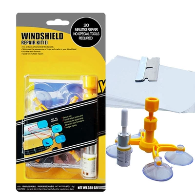 Glass agent fluid traceless glue crack - glass-repair-tool-suction-cup-1