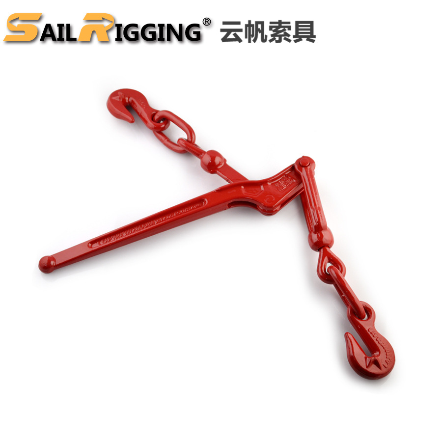 青岛索具厂家直供 喷塑模锻杠杆式紧索具  高强度铸造杠杆收紧器