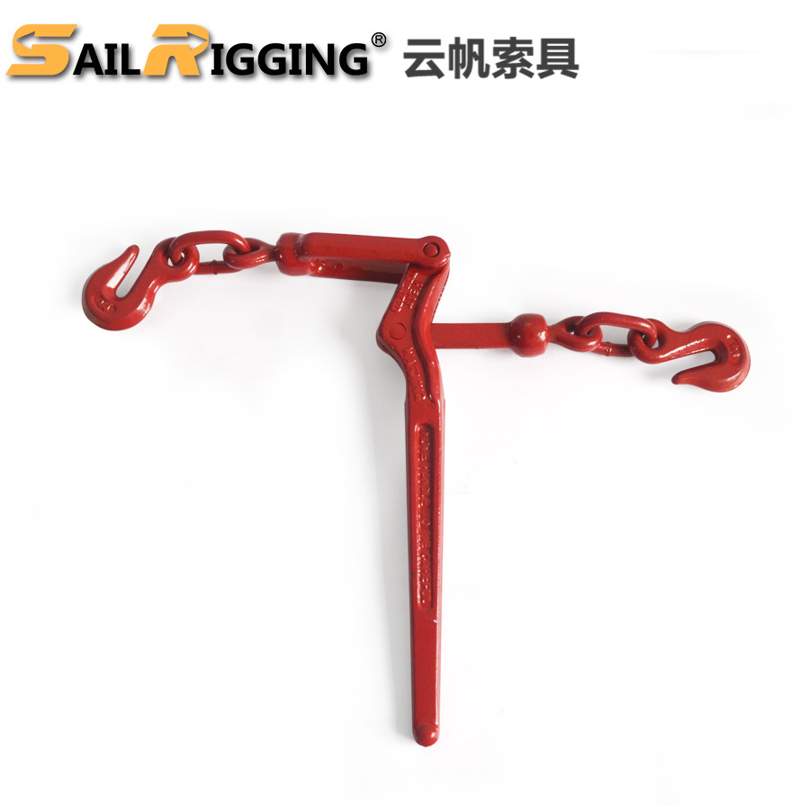 山东青岛厂家直供 美式碳钢5/16-3/8链条收紧器 矿用链条封车器