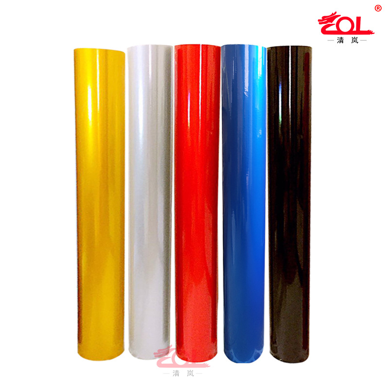 PET广告级反光膜刻字刻图3200亚克力材料反光膜彩贴批发厂家