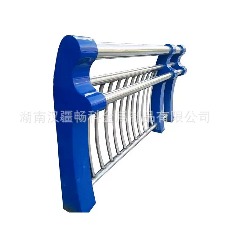 堤坝隔离防撞桥梁护栏 景观防护栏杆 不锈钢桥梁围栏景观桥梁护栏