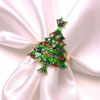 Paper napkins, hotel small bell, decorations, with snowflakes, wholesale