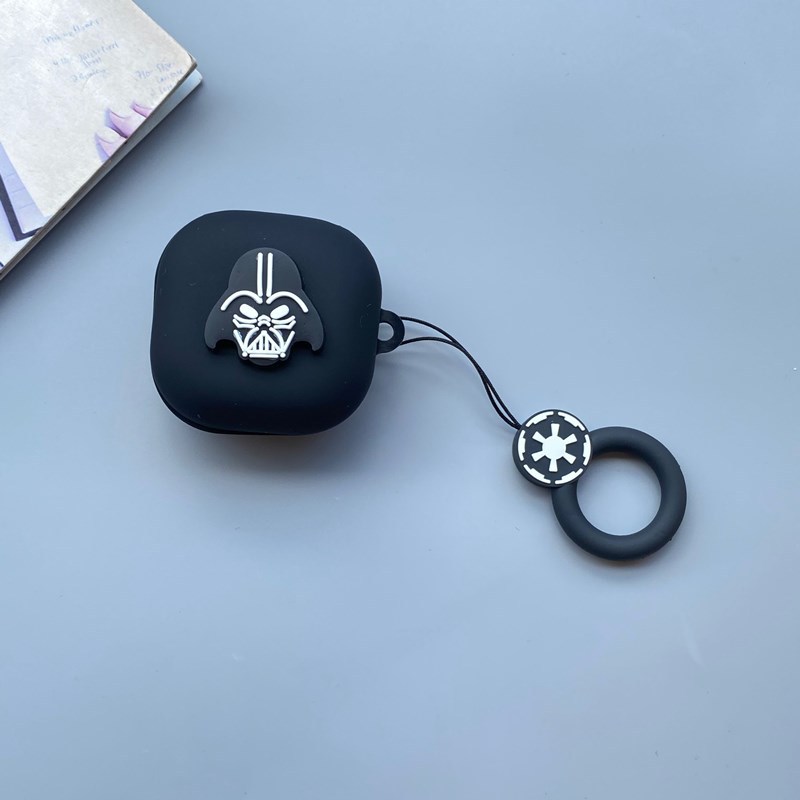 Aplicable a Samsung Galaxy Buds2/live auricular Bluetooth inalámbrico funda protectora de silicona de dibujos animados pro funda suave moda